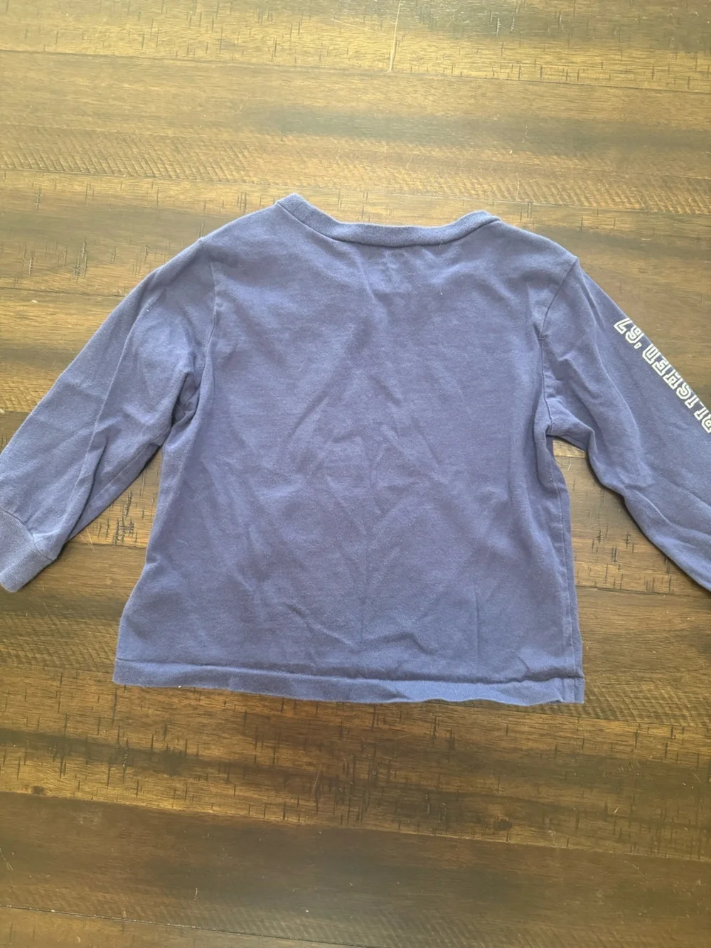 Polo by Ralph Lauren Navy Long-Sleeve Kids Tee